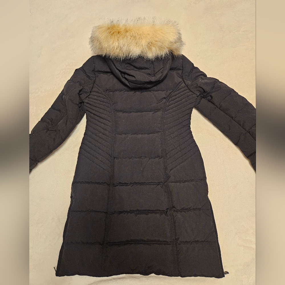 PAJAR Women’s Parka Skylar Faux Fur Hood Puffer Coat Jacket Black Size Small - Picture 7 of 15